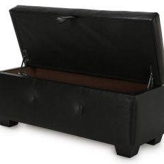 Банкетка-сундук Шерри College Black в Лысьве - lysva.mebel24.online | фото 3
