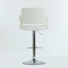 Барный стул Barneo N-135 Gregor белая в Лысьве - lysva.mebel24.online | фото 3