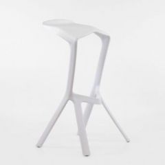 Барный стул Barneo N-227 Miura белый в Лысьве - lysva.mebel24.online | фото 3