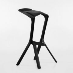 Барный стул Barneo N-227 Miura черный в Лысьве - lysva.mebel24.online | фото 4