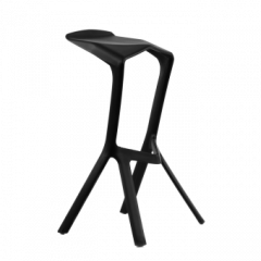 Барный стул Barneo N-227 Miura черный в Лысьве - lysva.mebel24.online | фото 1
