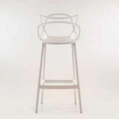 Барный стул Barneo N-235 Masters, белый, design Phillip Stark в Лысьве - lysva.mebel24.online | фото 3