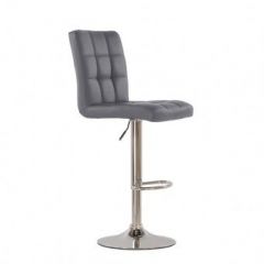 Барный стул Barneo N-48 Kruger серый в Лысьве - lysva.mebel24.online | фото