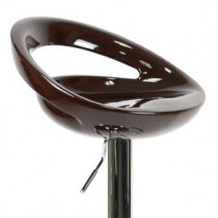 Барный стул Barneo N-6 Disco темно-коричневый глянец в Лысьве - lysva.mebel24.online | фото 4