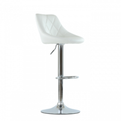 Барный стул Barneo N-83 Comfort (Комфорт) белый в Лысьве - lysva.mebel24.online | фото