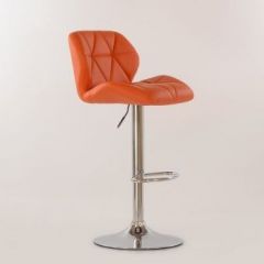 Барный стул Barneo N-85 Diamond оранжевый в Лысьве - lysva.mebel24.online | фото 2
