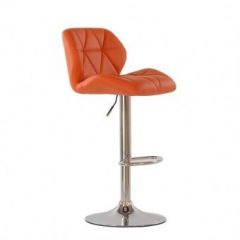 Барный стул Barneo N-85 Diamond оранжевый в Лысьве - lysva.mebel24.online | фото 1