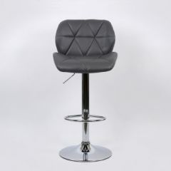 Барный стул Barneo N-85 Diamond серый в Лысьве - lysva.mebel24.online | фото 3