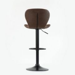 Барный стул Barneo N-86 Time / Black / VPU Brown Vintage коричневый винтаж PK970-18 в Лысьве - lysva.mebel24.online | фото 2