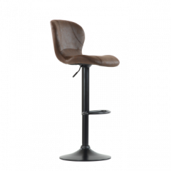 Барный стул Barneo N-86 Time / Black / VPU Brown Vintage коричневый винтаж PK970-18 в Лысьве - lysva.mebel24.online | фото 1