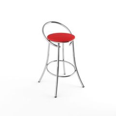 Барный стул Фуриант красный матовый-803м в Лысьве - lysva.mebel24.online | фото 1