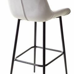 Барный стул ХОФМАН, цвет H-09 Светло-серый, велюр / черный каркас М-City в Лысьве - lysva.mebel24.online | фото 6