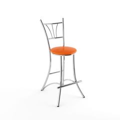 Барный стул Трилогия оранжевый-843 в Лысьве - lysva.mebel24.online | фото 1