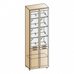 Детская Мелисса композиция 3 (Гикори Джексон светлый) в Лысьве - lysva.mebel24.online | фото 8