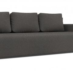 Диван Алиса 4 Bahama STEEL - Teos Dark Brown в Лысьве - lysva.mebel24.online | фото