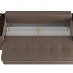 Диван-кровать "SMART" 4 Б4-3т-Б3 СК (Kongo brown) в Лысьве - lysva.mebel24.online | фото 4