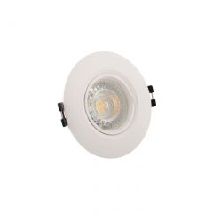 DK3028-WH Встраиваемый светильник, IP 20, 10 Вт, GU5.3, LED, белый, пластик в Лысьве - lysva.mebel24.online | фото 3