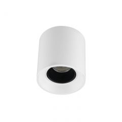 DK3090-WH+BK Светильник накладной IP 20, 10 Вт, GU5.3, LED, белый/черный, пластик в Лысьве - lysva.mebel24.online | фото