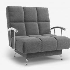 ФИНКА-2 Кресло с подлокотниками хром ПОНИ 12 в Лысьве - lysva.mebel24.online | фото 1
