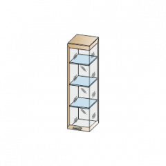 Гостиная Мелисса Композиция 8 (Гикори Джексон светлый) в Лысьве - lysva.mebel24.online | фото 3