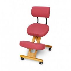 Коленный стул со спинкой Smartstool KW02В + Чехлы в Лысьве - lysva.mebel24.online | фото 5