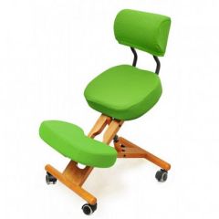Коленный стул со спинкой Smartstool KW02В + Чехлы в Лысьве - lysva.mebel24.online | фото 6