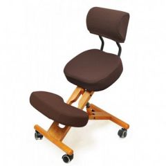 Коленный стул со спинкой Smartstool KW02В + Чехлы в Лысьве - lysva.mebel24.online | фото 7