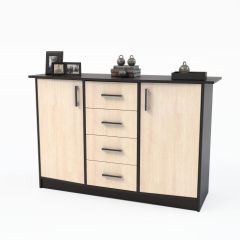 Комод К-2.1 (Венге/Дуб молочный) в Лысьве - lysva.mebel24.online | фото