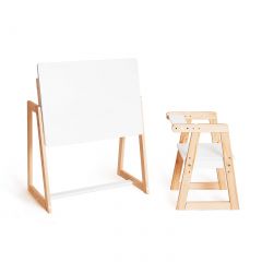Комплект детской мебели стол и  два стула Я САМ "Лофт-Дуо" (Белый) в Лысьве - lysva.mebel24.online | фото 5
