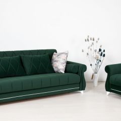 Комплект Роуз ТД 411 диван-кровать + кресло + комплект подушек в Лысьве - lysva.mebel24.online | фото