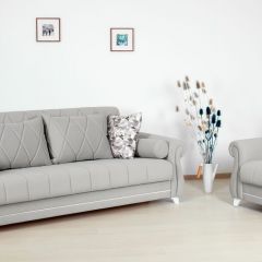 Комплект Роуз ТД 414 диван-кровать + кресло + комплект подушек в Лысьве - lysva.mebel24.online | фото