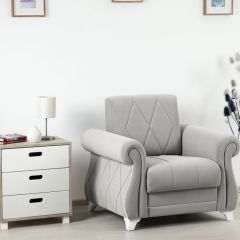 Комплект Роуз ТД 414 диван-кровать + кресло + комплект подушек в Лысьве - lysva.mebel24.online | фото 2