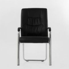 Кресло Barneo K-15 для посетителей и переговорных (черный) в Лысьве - lysva.mebel24.online | фото 2