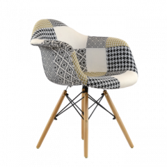 Кресло Barneo N-14 Patchwork трехцветный в Лысьве - lysva.mebel24.online | фото