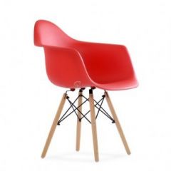 Кресло Barneo N-14 WoodMold красный в Лысьве - lysva.mebel24.online | фото