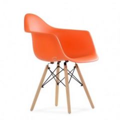 Кресло Barneo N-14 WoodMold оранжевый в Лысьве - lysva.mebel24.online | фото