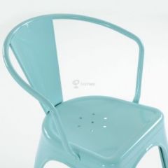 Кресло Barneo N-239 Tolix (RAL6027 бирюзовый) в Лысьве - lysva.mebel24.online | фото 4