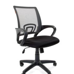 Кресло для оператора CHAIRMAN 696 black (ткань TW-11/сетка TW-04) в Лысьве - lysva.mebel24.online | фото 1