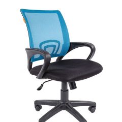 Кресло для оператора CHAIRMAN 696 black (ткань TW-11/сетка TW-34) в Лысьве - lysva.mebel24.online | фото
