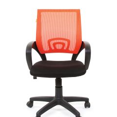 Кресло для оператора CHAIRMAN 696 black (ткань TW-11/сетка TW-66) в Лысьве - lysva.mebel24.online | фото 2