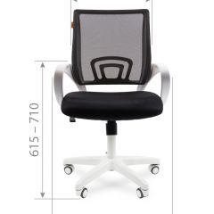 Кресло для оператора CHAIRMAN 696 white (ткань TW-10/сетка TW-05) в Лысьве - lysva.mebel24.online | фото 6