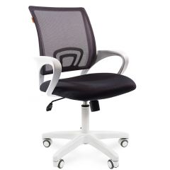 Кресло для оператора CHAIRMAN 696 white (ткань TW-12/сетка TW-04) в Лысьве - lysva.mebel24.online | фото