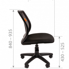 Кресло для оператора CHAIRMAN 699 Б/Л (ткань стандарт/сетка TW-01) в Лысьве - lysva.mebel24.online | фото 7
