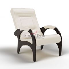 Кресло для отдыха Римини 19-К-КР (экокожа/венге) КРЕМ в Лысьве - lysva.mebel24.online | фото