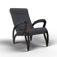 Кресло для отдыха Зельден 20-Т-ГР (тканьвенге) ГРАФИТ в Лысьве - lysva.mebel24.online | фото