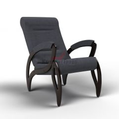Кресло для отдыха Зельден 20-Т-ГР (тканьвенге) ГРАФИТ в Лысьве - lysva.mebel24.online | фото