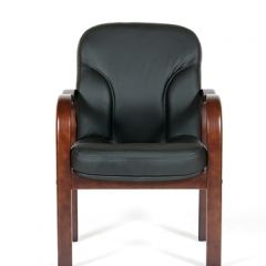 Кресло для посетителей CHAIRMAN 658 (натуральная кожа) в Лысьве - lysva.mebel24.online | фото