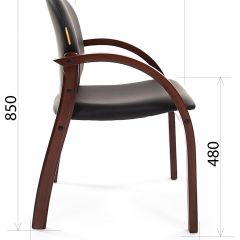 Кресло для посетителей CHAIRMAN 659 Terra (экокожа) в Лысьве - lysva.mebel24.online | фото