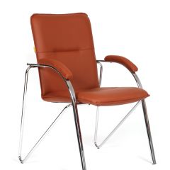 Кресло для посетителей CHAIRMAN 850 (экокожа TERRA 111) в Лысьве - lysva.mebel24.online | фото