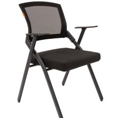 Кресло для посетителей CHAIRMAN NEXX (ткань стандарт черный/сетка DW-01) в Лысьве - lysva.mebel24.online | фото